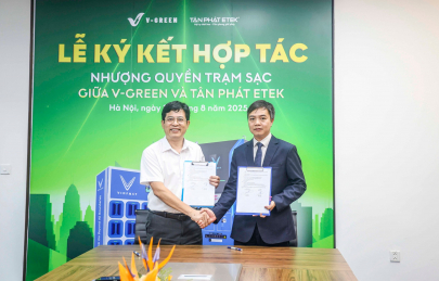 TÂN PHÁT ETEK KÝ KẾT HỢP TÁC CHIẾN LƯỢC VỚI V-GREEN: NÂNG TẦM HẠ TẦNG GIAO THÔNG XANH TẠI VIỆT NAM